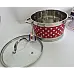 Каструля 6 л. 24 см. Bohmann BH 0127-24 red