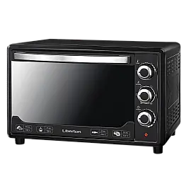 Електродуховка LIBERTON LEO-480 Black Mirror