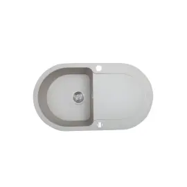 Мойка кухонная гранитная Perfelli IZETTA OGI 114-78 LIGHT BEIGE