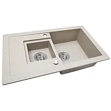 Мойка кухонная гранитная Perfelli PIERRA PGP 536-78 SAND