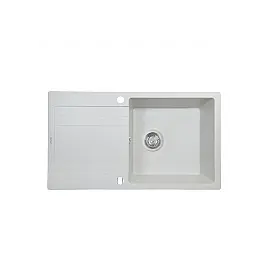 Мойка кухонная гранитная Perfelli VILLA PGV 114-86 WHITE