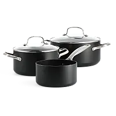 Набір посуду GreenPan Copenhagen, 5 предметів, 16 / 20 / 24 см, 1,59 / 3,1 / 4,95 л, з керам. покриттям (CC005215-001)