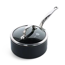 Ківш з кришкою GreenPan Barcelona Pro, 20 см, 3,1 л, з керамічним покриттям (CC005332-001)