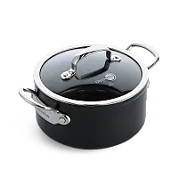 Каструля з кришкою GreenPan Barcelona Pro, 24 см, 4,9 л, з керамічним покриттям (CC005334-001)