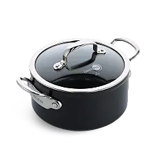 Каструля з кришкою GreenPan Barcelona Pro, 24 см, 4,9 л, з керамічним покриттям (CC005334-001)