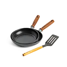 Набір сковорідок GreenPan Mayflower Pro, 20+24 см з керамічним покриттям + лопатка з прорізами (CC005408-001)