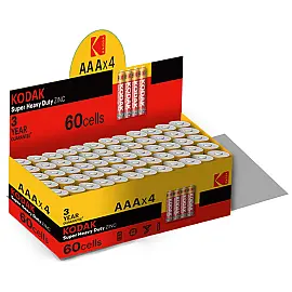 Батарейка Kodak EXTRA HEAVY DUTY R3 коробка 1x4 шт.