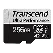 Картка пам'ятi TRANSCEND microSDXC 340S 256GB UHS-I U3 A2 no ad