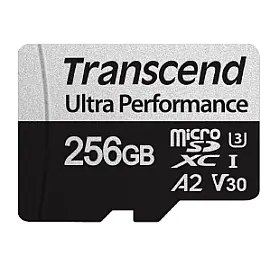 Карта памяти Transcend microSDXC 340S 256GB UHS-I U3 A2 (TS256GUSD340S)