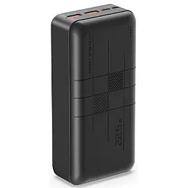 Портативний зарядний пристрій XO PR189 - 30000 mAh (Black)