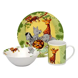 Детский набор Limited Edition JUNGLE, 3 предмета