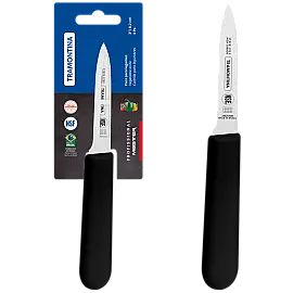 Ніж для овочів Tramontina Profissional Master black, 76 мм