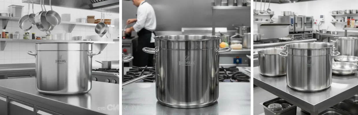 Кастрюля из нержавеющей стали 125 л Bohmann BH 5655-125 