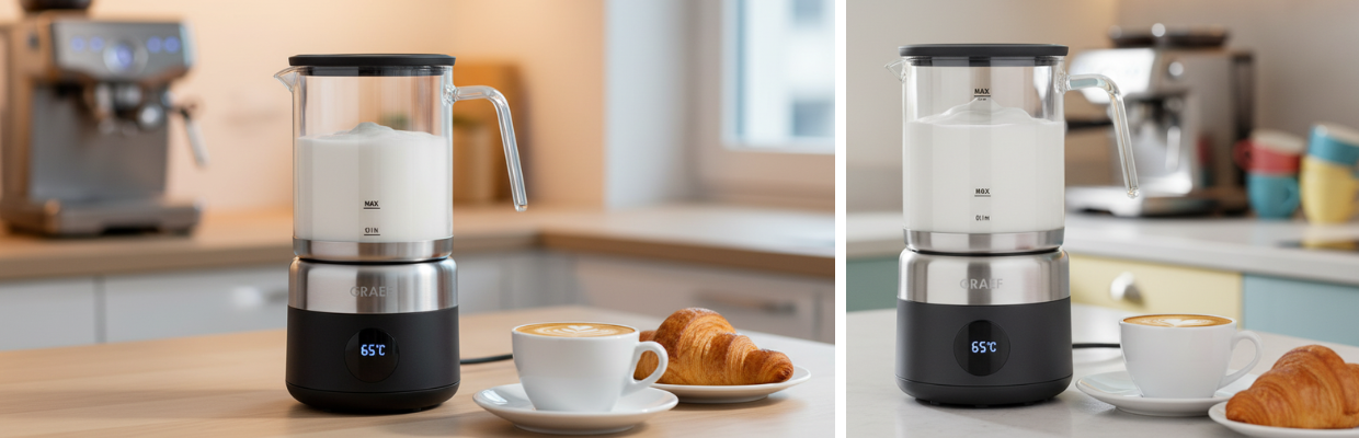 Вспениватель молока электрический GRAEF MS802EU