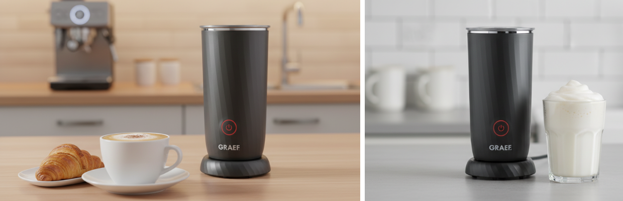 Вспениватель молока электрический GRAEF MS402EU